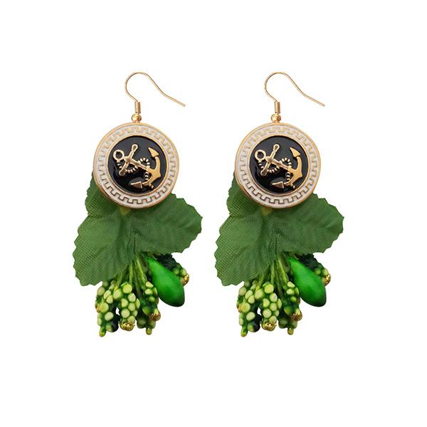 Kriaa Austrian Stone Dangler Earrings - 1313403E