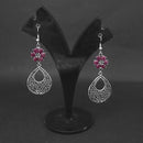 Jewljunk Oxidised Stone Dangler Earrings - 1314555A