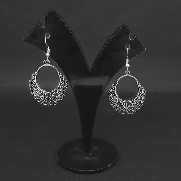 Jewljunk Oxidised Dangler Earrings - 1314558