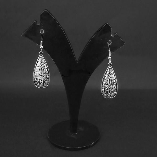 Jewljunk Oxidised Dangler Earrings - 1314565