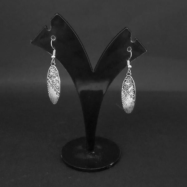 Jewljunk Oxidised Dangler Earrings - 1314566