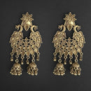 Jeweljunk Gold Plated Afghani Dangler Earrings - 1314860B