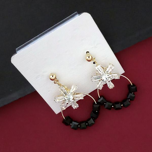 Urthn AD Stone Gold Plated Dangler Earrings  - 1315829E