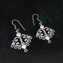 Jeweljunk Silver Plated Dangler Earrings