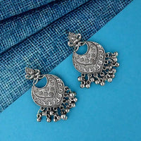 Shubh Art Oxidised Plated Pack Of 12 Dangler Earrings - 1317002