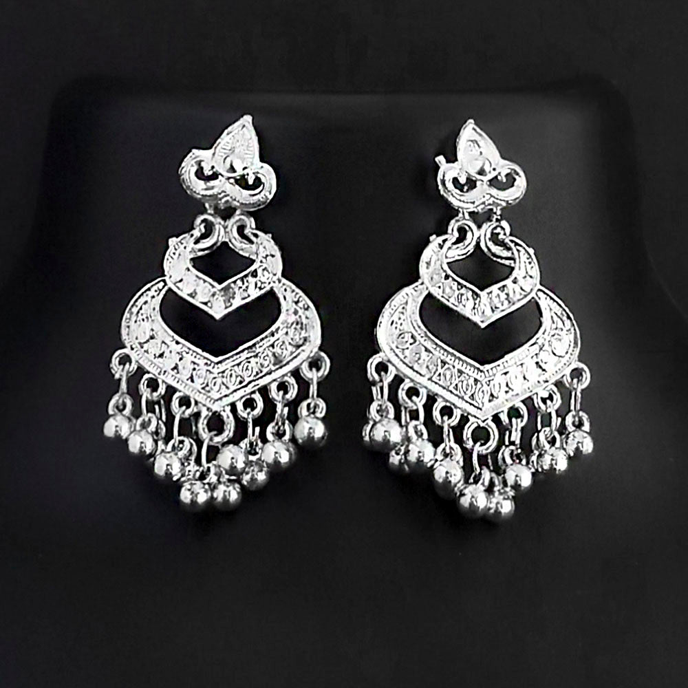 Shubh Arts Oxidised Plated Dangler Earrings