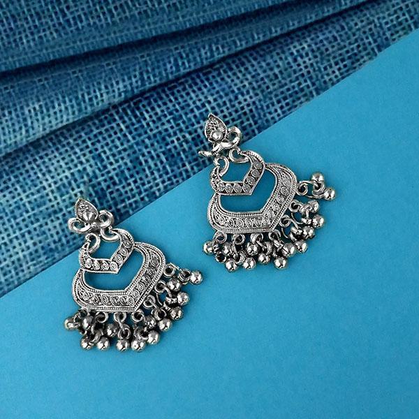 Shubh Art Oxidised Plated Pack Of 12 Dangler Earrings - 1317003
