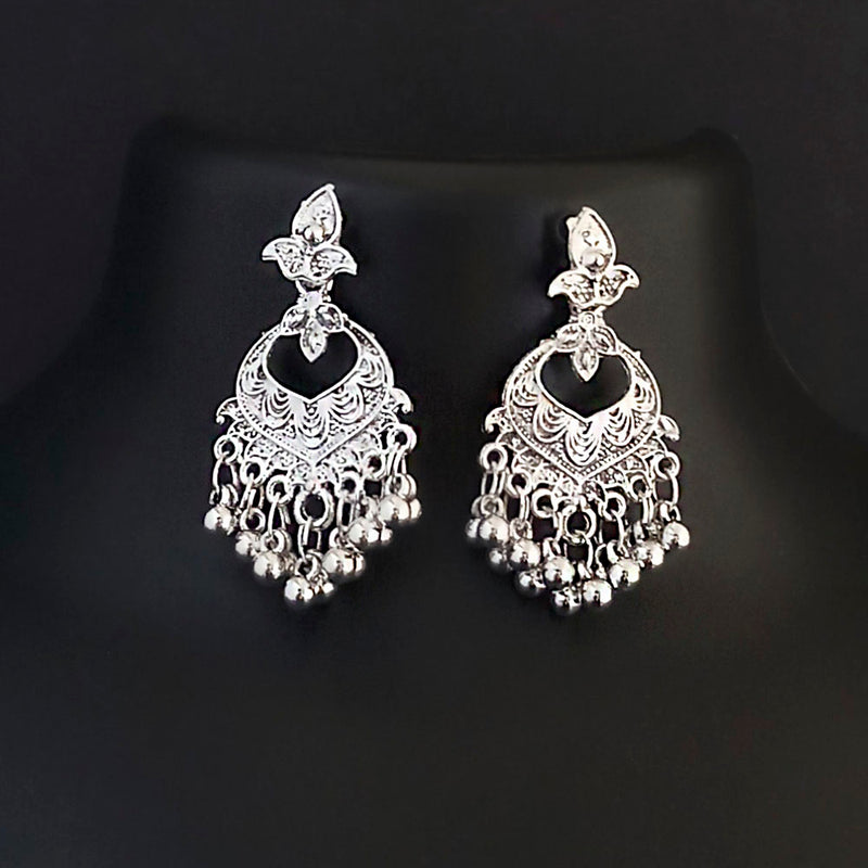 Shubh Arts Oxidised Plated Dangler Earrings