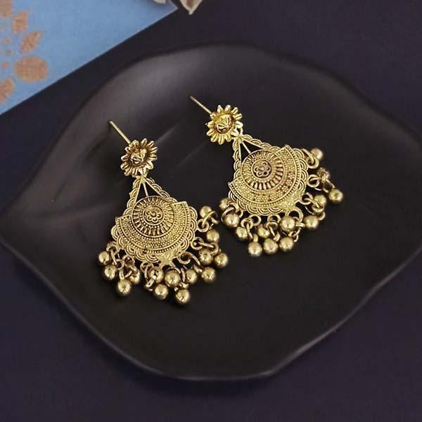 Shubh Art Gold Plated Pack Of 12 Dangler Earrings - 1317019A