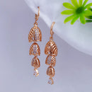 JB Arts Gold Plated AD Stone Jhumki Earrings