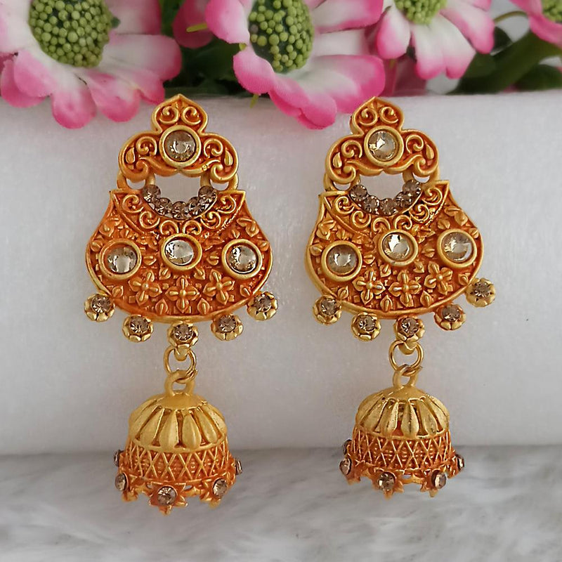 Gold Plated Enchanting Blue & White Meenakari Earrings | Meenakari Earrings  Online | sperkygem.com