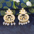 Amina Creation Gold Plated Meenakari Dangler Earrings Assorted Color