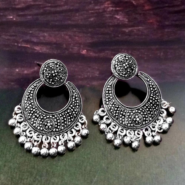 Woma Silver Plated Dangler Earrings  - 1318239