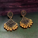 Woma Gold Plated Dangler Earrings  - 1318256A