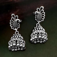 Woma Silver Plated Dangler Earrings  - 1318270