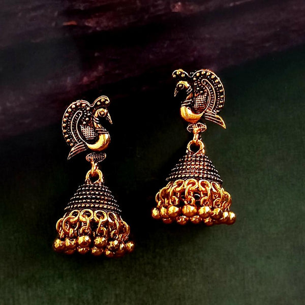 Woma Gold Plated Dangler Earrings  - 1318271A