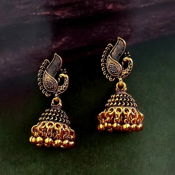 Woma Gold Plated Dangler Earrings  - 1318273A