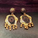 Woma Gold Plated Dangler Earrings  - 1318309A