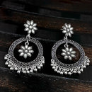 Woma Oxidised Plated Dangler Earrings  - 1318338