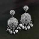 Woma Oxidised Plated Dangler Earrings  - 1318339