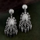Woma Oxidised Plated Trendy Dangler Earrings