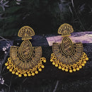 Woma Gold Plated Dangler Earrings  - 1318364A