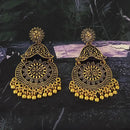 Woma Gold Plated Dangler Earrings  - 1318373A