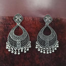 Woma Oxidised Plated Dangler Earrings  - 1318376