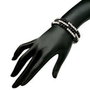 Urthn Black Crystal Austrian Stone Bracelet - 1401428D