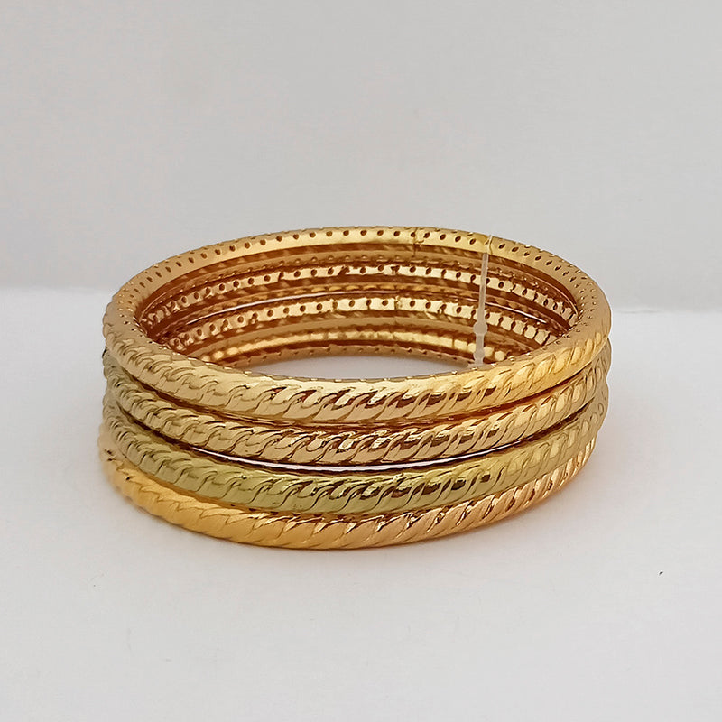 Urthn Gold And Silver Plated Bangle Sets