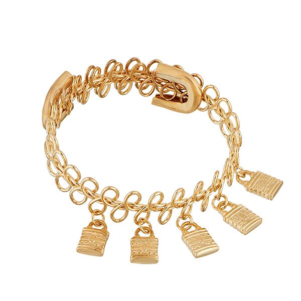 Urthn Gold Plated Adjustable Bracelet - 1402019