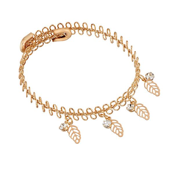 Urthn Gold Plated Adjustable Bracelet - 1402021