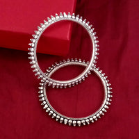 Urthn Oxidised Plated Bangles Set