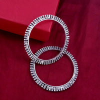 Urthn Oxidised Plated Bangles Set