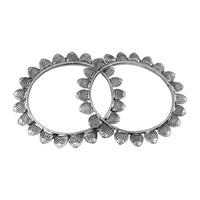 Urthn Oxidised Plated Bangles Set