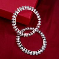 Urthn Oxidised Plated Bangles Set