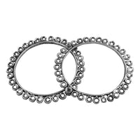 Urthn Oxidised Plated Bangles Set