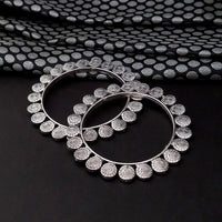 Urthn Oxidised Plated Bangles Set