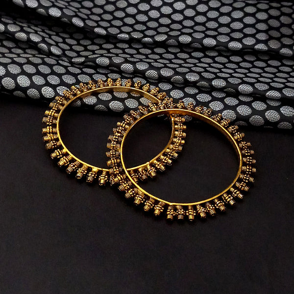 Urthn Gold Plated Bangles Set