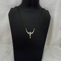 Kriaa Gold Plated Stylish Mangalsutra