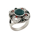Urthn Rhodium Plated Austrian Stone Ring - 1501834_17