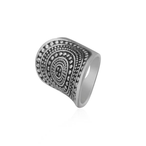 Urthn Rhodium Plated Finger Ring - 1501875_18