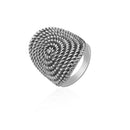 Urthn Rhodium Plated Finger Ring - 1501878_20