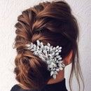 Apurva Pearls Stone Pearl Rhodium Plated Hair Brooch - 1502057A