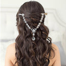 Apurva Pearls Stone Silver Plated Hair Brooch - 1502220B