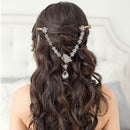 Apurva Pearls Stone Gold Plated Hair Brooch - 1502221A