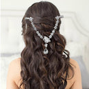 Apurva Pearls Stone Silver Plated Hair Brooch - 1502221B