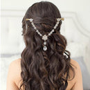 Apurva Pearls Stone Gold Plated Hair Brooch - 1502222A