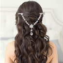 Apurva Pearls Stone Silver Plated Hair Brooch - 1502222B