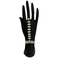 Urthn Austrian Stone Gold Plated Hand Harness - 1502384B
